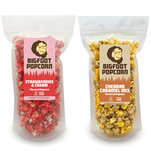 Bigfoot Popcorn - Garlic Parmesan Gourmet Popcorn - Bawston & Tucker - 
