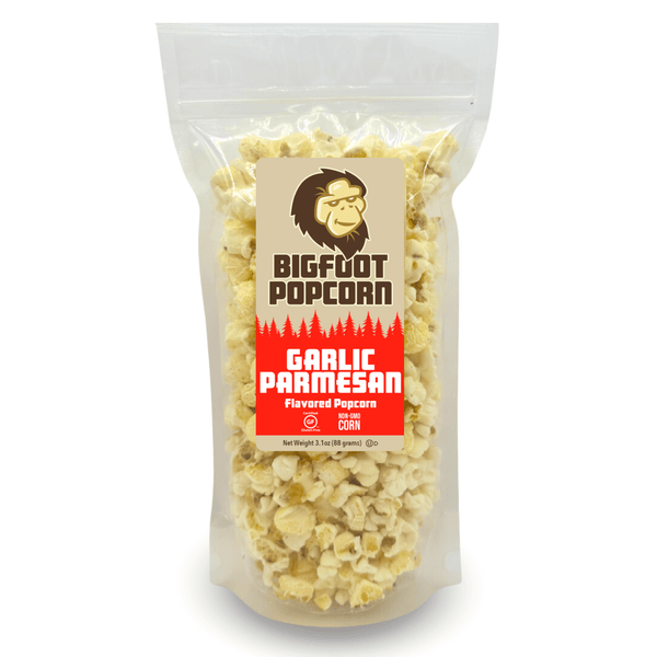 Bigfoot Popcorn - Garlic Parmesan Gourmet Popcorn - Bawston & Tucker - 
