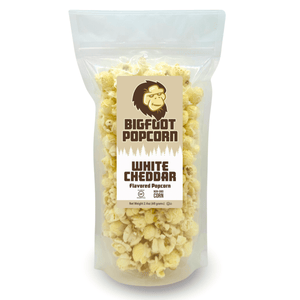 Bigfoot Popcorn - White Cheddar Gourmet Popcorn - Bawston & Tucker - 