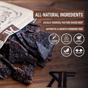 Bourbon Franklin Beef Jerky - B&T Pantry - Bawston & Tucker - 