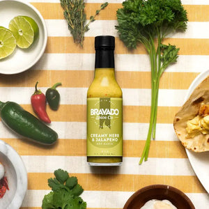 Bravado Spice Co. - Creamy Herb & Jalapeño Hot Sauce (6 - Pack) - Bawston & Tucker - 