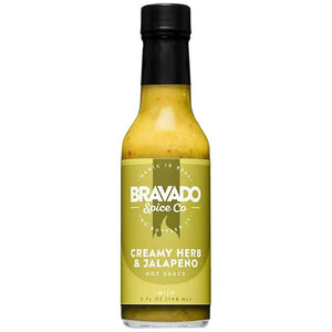 Bravado Spice Co. - Creamy Herb & Jalapeño Hot Sauce (6 - Pack) - Bawston & Tucker - 