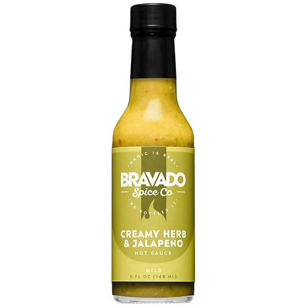 Bravado Spice Co. - Creamy Herb & Jalapeño Hot Sauce (6 - Pack) - Bawston & Tucker - 