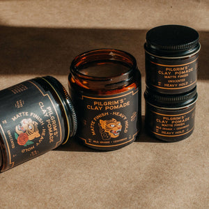 Brooklyn Grooming - Clay pomade - Wild orange + Cedarwood - Bawston & Tucker - 