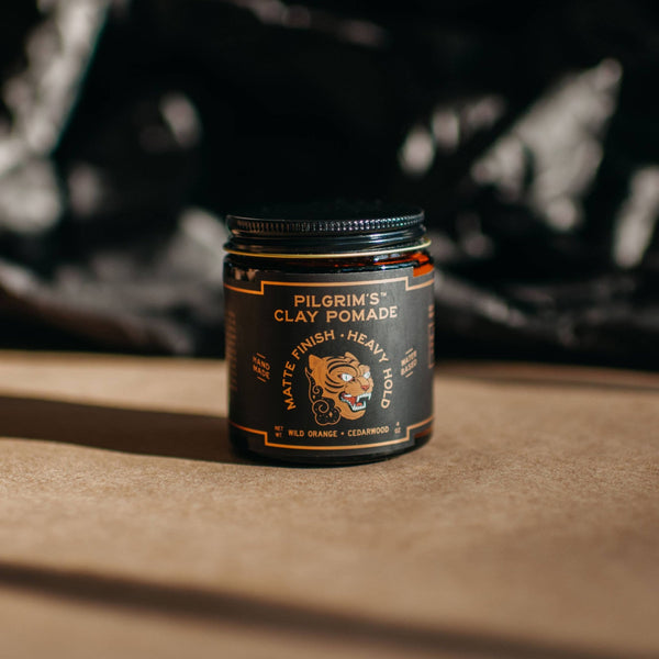 Brooklyn Grooming - Clay pomade - Wild orange + Cedarwood - Bawston & Tucker - 