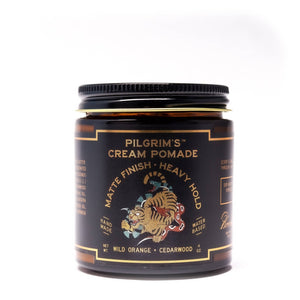 Brooklyn Grooming - Matte cream pomade - Wild orange + Cedarwood - Bawston & Tucker - 
