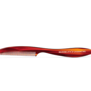 Brooklyn Grooming - Plastic Free Mustache Comb - Bawston & Tucker - 