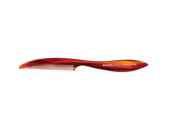 Brooklyn Grooming - Plastic Free Mustache Comb - Bawston & Tucker - 