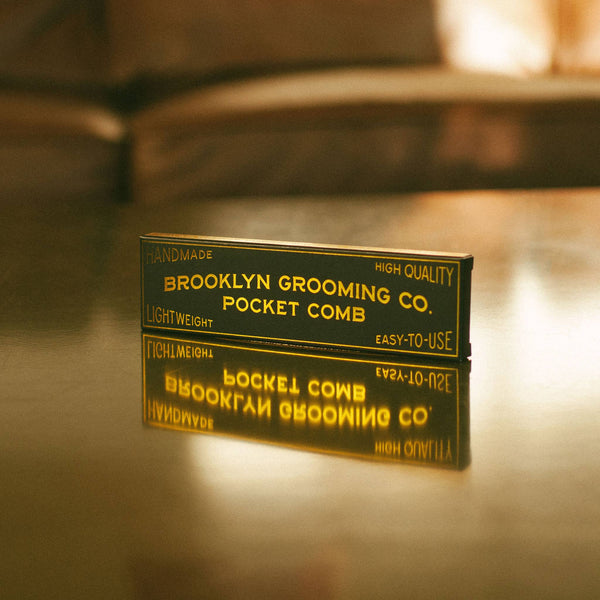 Brooklyn Grooming - Plastic Free Pocket Comb - Bawston & Tucker - 