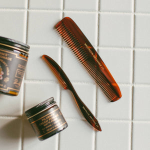 Brooklyn Grooming - Plastic Free Pocket Comb - Bawston & Tucker - 
