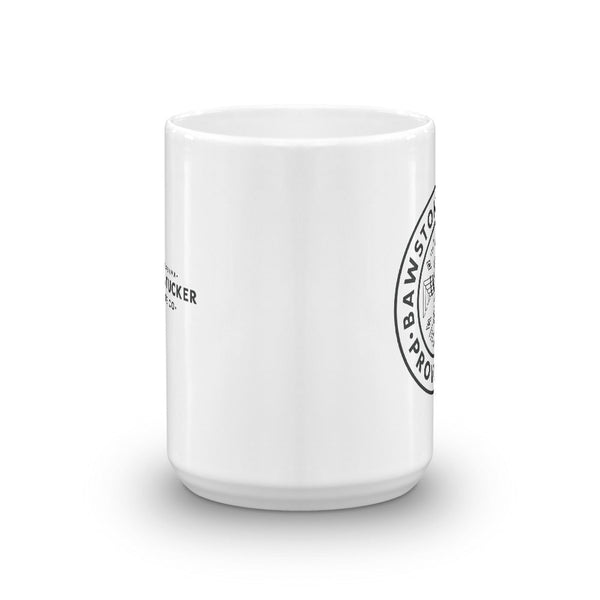 B&T Flag & Logo Coffee Mug - White Gloss - Bawston & Tucker - 