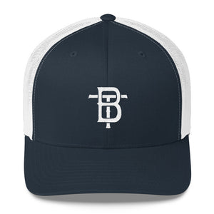 BT Monogram Trucker Cap - Bawston & Tucker - Bawston & Tucker - 