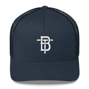 BT Monogram Trucker Cap - Bawston & Tucker - Bawston & Tucker - 