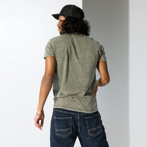 Bull Skull Denim T-Shirt - Bawston & Tucker - 