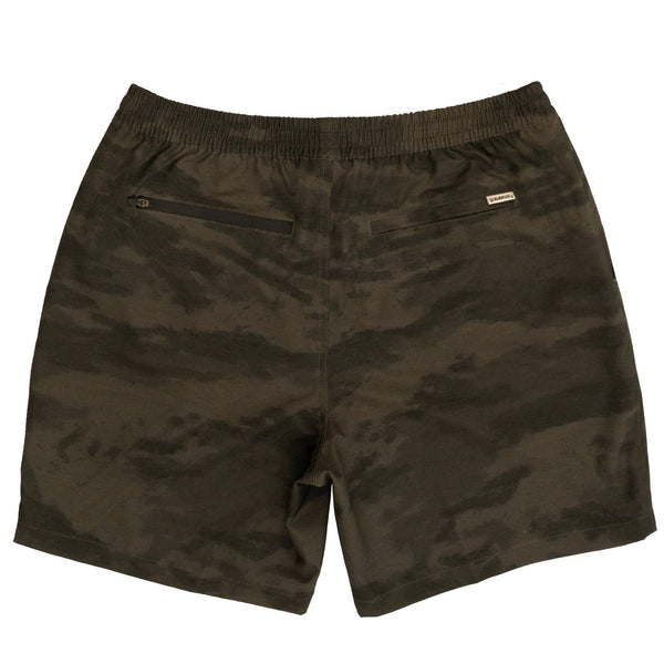 Burnside - Mens Hybrid Elastic Waist Short - Bawston & Tucker - 