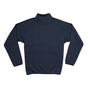 New Frontier - Men's Waffle 1/4 Zip Pullover (Navy)