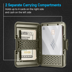Case-Mate - Pelican Protector OD Green MagSafe Wallet - Bawston & Tucker -