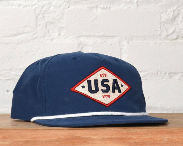 Classic State - Patriot Performance Rope Snapback - Bawston & Tucker - 
