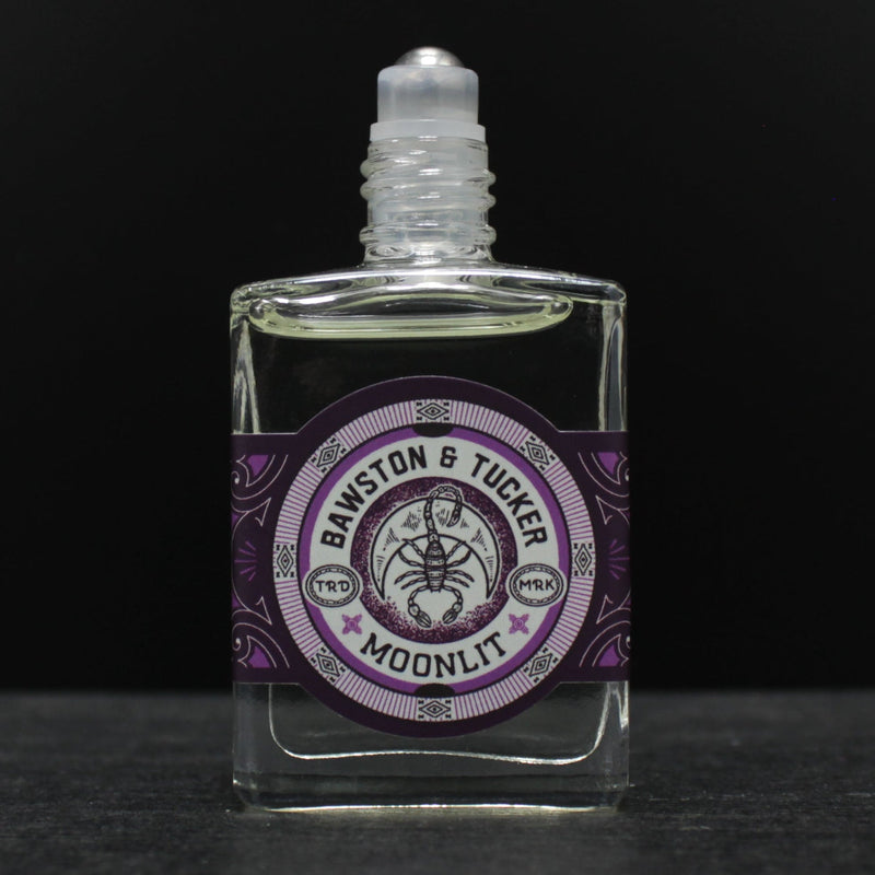 Cologne Oil - Moonlit Signature Fragrance - Roll - on Cologne - 15 ML - Bawston & Tucker - Cologne