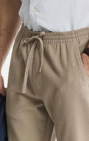 Cotton Twill Drawstring Pants - JACHS NY - Bawston & Tucker -