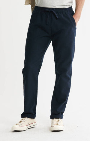 Cotton Twill Drawstring Pants - JACHS NY - Bawston & Tucker -