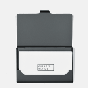 Curated Basics - Aluminum Business Card Case - Bawston & Tucker - 