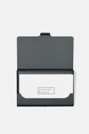 Curated Basics - Aluminum Business Card Case - Bawston & Tucker - 
