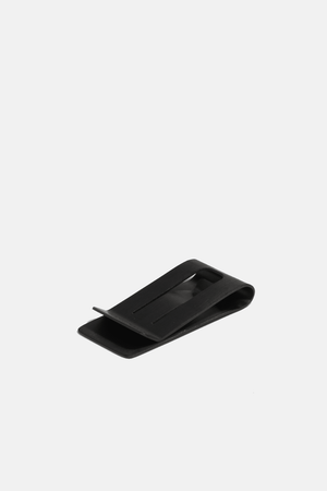 Curated Basics - Black Oxidized Steel Money Clip - Bawston & Tucker - 