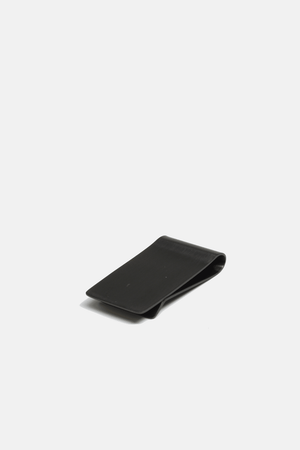 Curated Basics - Black Oxidized Steel Money Clip - Bawston & Tucker - 