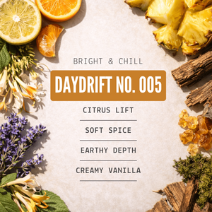 Daydrift Solid Cologne - Bergamot, Anise, & Vanilla - 0.35 oz Liner + Vessel - Bawston & Tucker - Solid Cologne