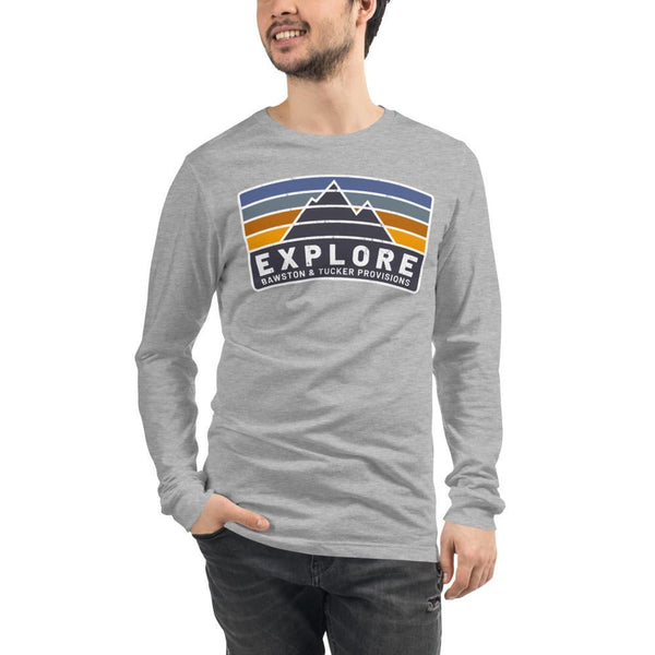 Explore Comfy & Soft Long Sleeve Tee - Bawston & Tucker - 