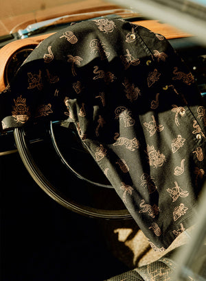 Pyknic - Spicy Noods Casual Button Down Shirt UNISEX