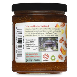Fischer & Wieser - Amaretto Peach Pecan Preserves - Bawston & Tucker - 