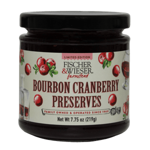 Fischer & Wieser - Bourbon Cranberry Preserves - SEASONAL - Bawston & Tucker - 