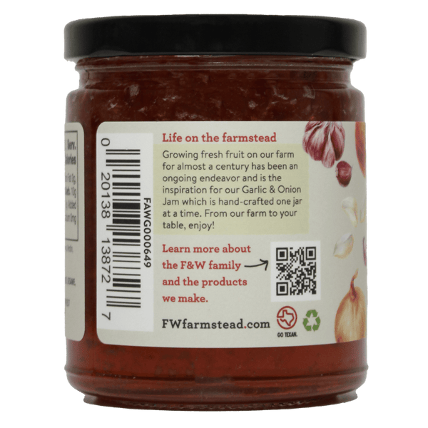 Fischer & Wieser - Garlic & Onion Jam - Bawston & Tucker - 