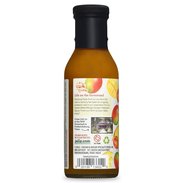 Fischer & Wieser - Mango Ginger Habanero Sauce - Bawston & Tucker - 