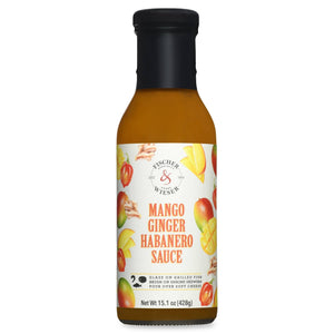 Fischer & Wieser - Mango Ginger Habanero Sauce - Bawston & Tucker - 