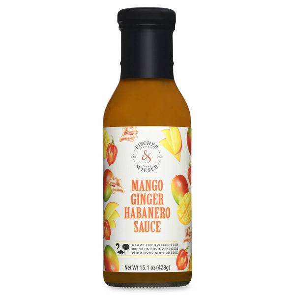 Fischer & Wieser - Mango Ginger Habanero Sauce - Bawston & Tucker - 