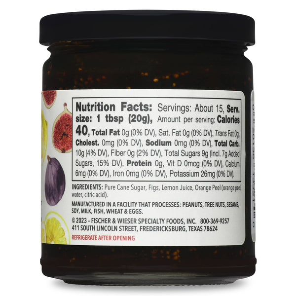 Fischer & Wieser - Whole Lemon Fig Marmalade - Bawston & Tucker - 