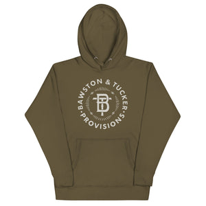 Flagship Logo Cozy Hoodie - Bawston & Tucker - 