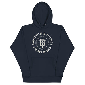Flagship Logo Cozy Hoodie - Bawston & Tucker - 
