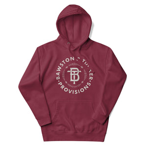 Flagship Logo Cozy Hoodie - Bawston & Tucker - 