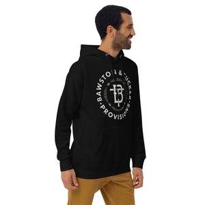 Flagship Logo Cozy Hoodie - Bawston & Tucker - 