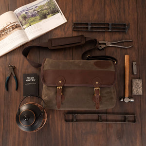 Frost River - Carrier Brief Messenger Bag - Bawston & Tucker - 