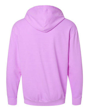 Garment-Dyed Lightweight Fleece Hooded Sweatshirt - Bawston & Tucker -
