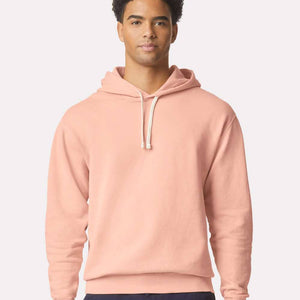 Garment-Dyed Lightweight Fleece Hooded Sweatshirt - Bawston & Tucker -