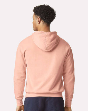 Garment-Dyed Lightweight Fleece Hooded Sweatshirt - Bawston & Tucker -