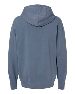 Garment-Dyed Lightweight Fleece Hooded Sweatshirt - Bawston & Tucker -