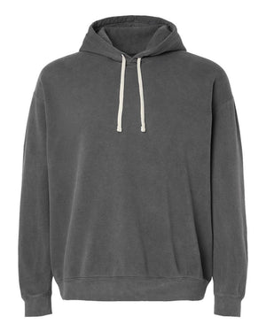 Garment-Dyed Lightweight Fleece Hooded Sweatshirt - Bawston & Tucker -