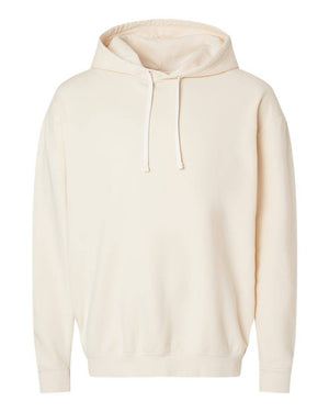Garment-Dyed Lightweight Fleece Hooded Sweatshirt - Bawston & Tucker -